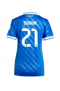 Real Madrid Brahim Diaz #21 Jalkapallovaatteet Naisten Kolmaspaita 2025-26 Lyhythihainen